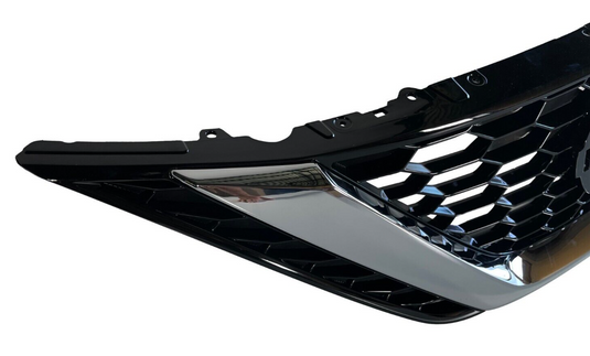⭐⭐ FOR 16-19 NISSAN SENTRA FRONT BUMPER UPPER GRILLE CHROME W/O EMBLEM ⭐⭐