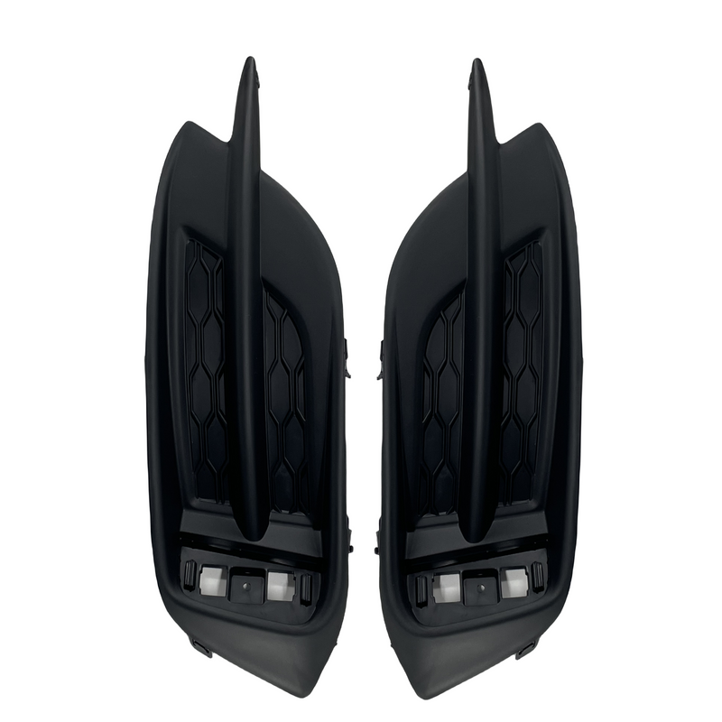 Load image into Gallery viewer, FOR 16-21 HONDA CIVIC REAR LEFT &amp; RIGHT BUMPER REFLECTOR FOG LIGHT BEZEL COVER
