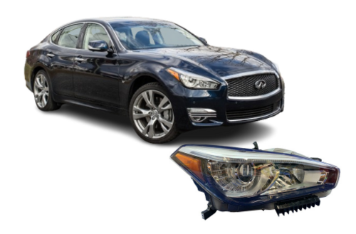 Load image into Gallery viewer, ⭐ FOR 2015 - 2019 INFINITI Q70 RIGHT PASSENGER SIDE HEADLIGHT HEADLAMP NON AFS ⭐
