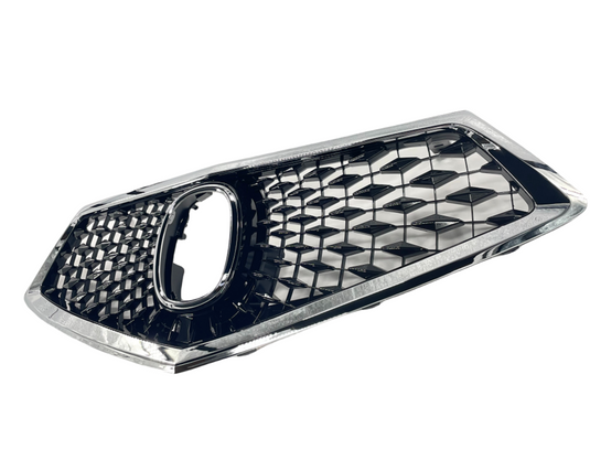 ⭐ FOR 2018 - 2020 ACURA TLX FRONT BUMPER UPPER GRILL GRILLE W/ CHROME MOLDING ⭐