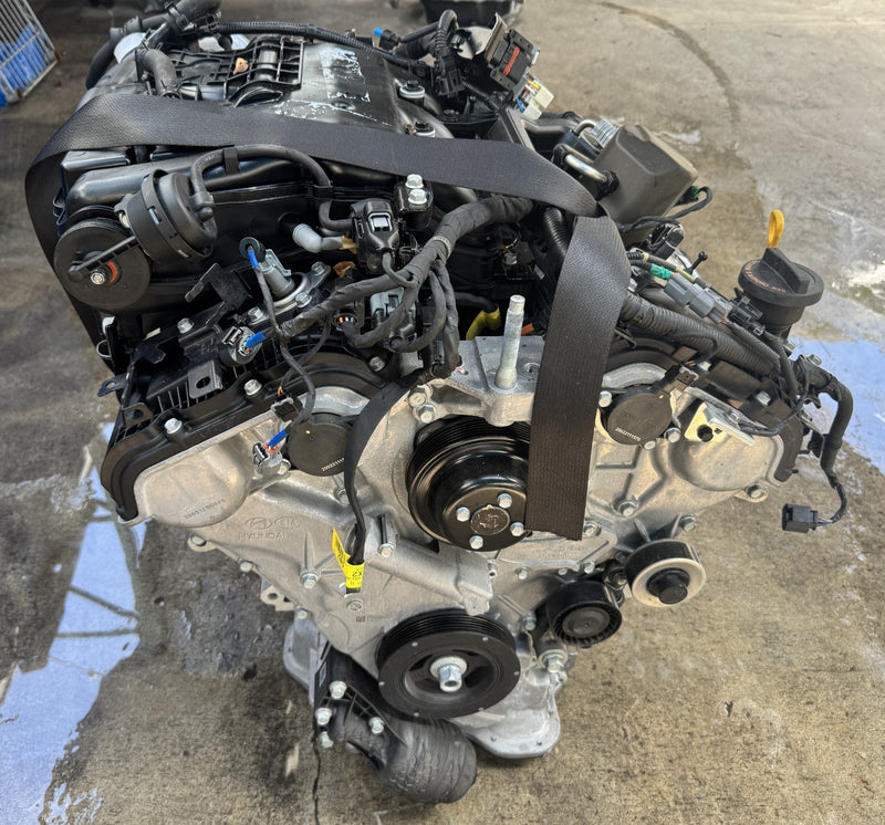 Load image into Gallery viewer, HYUNDAI PALISADE FWD AUTOMATIC ENGINE ASSEMBLY 20-23 56K MILES 3.8L # NB1-EU386
