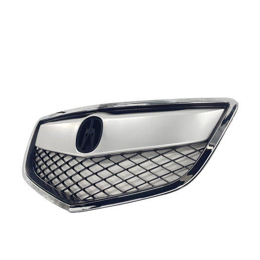 Front Bumper Upper Grille W/ Chrome Molding For Acura RDX 2013 - 2015