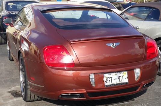 Rear Skirt Sport Line Style Extension Splitter For Bentley Continental 2008-2010