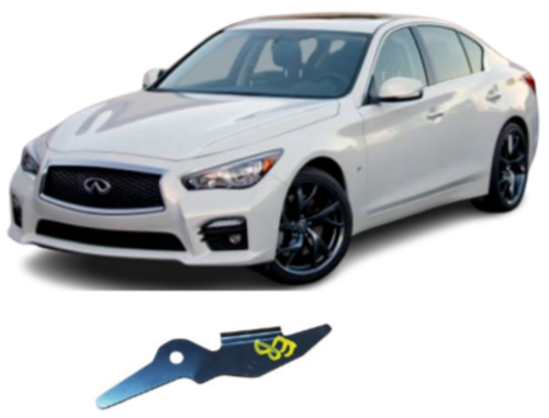 ⭐⭐ FOR 2014 - 2020 INFINITI Q50 FRONT LEFT DRIVER SIDE BUMPER COVER BRACKET ⭐⭐