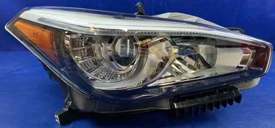 Headlight Headlamp Non AFS Right Passenger Side For Infiniti Q70 2015 - 2019