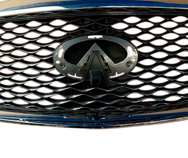 Load image into Gallery viewer, ⭐⭐ FOR 16-20 INFINITI QX60 FRONT BUMPER UPPER GRILLE W/ CAMERA OPTION W/O EMBLEM
