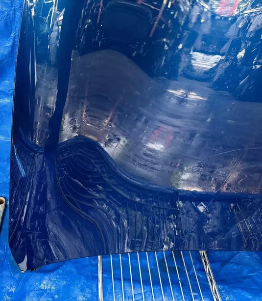 INFINITI FX35 FX37 QX70 HOOD BONNET COVER ASSEMBLY BLUE RAY 09-17