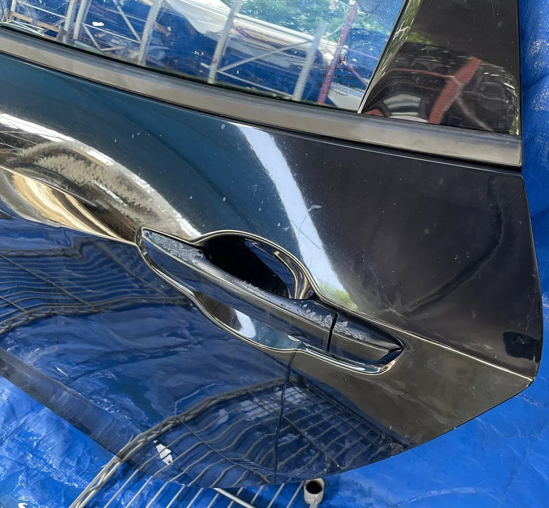Load image into Gallery viewer, HONDA CIVIC HATCHBACK REAR LEFT DOOR ASSEMBLY BLACK NH731P 17-21 # NB2-DRS1603
