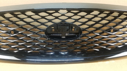FOR 2018 - 2022 INFINITI Q50 FRONT BUMPER UPPER GRILLE W/O EMBLEM BLACK