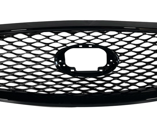 ⭐⭐ FOR 19-20 INFINITI QX50 FRONT BUMPER UPPER GRILLE GLOSS BLACK W/O EMBLEM ⭐⭐