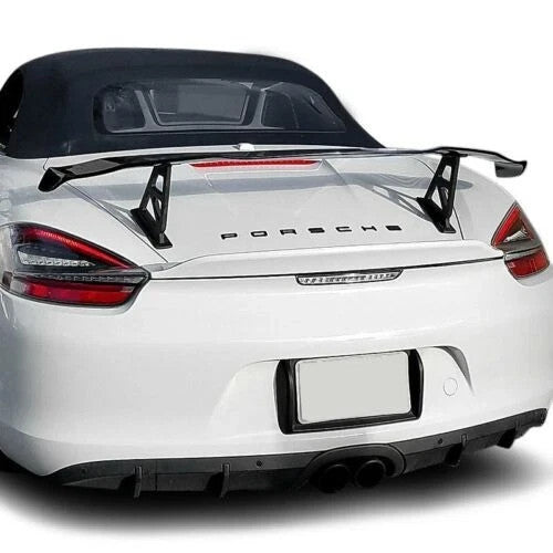 Rear Tail Wing Spoiler GT1 Style For Porsche 981 Boxster 2013-2016 USA MADE