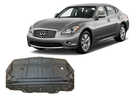 ⭐⭐ FOR INFINITI M37 M56 Q70 RWD UNDER ENGINE COVER SPLASH SHIELD MUD GUARD ⭐⭐