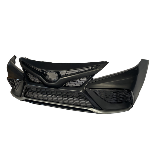 Front Bumper Cover Grille Assembly W/ Sensor Hole For Toyota Camry SE 2021-2024
