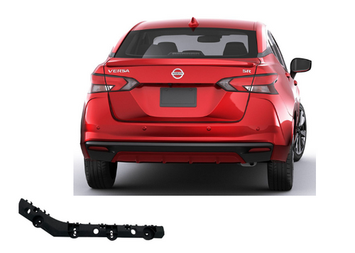 FOR 2020-2022 NISSAN VERSA REAR LEFT DRIVER SIDE BUMPER COVER BRACKET