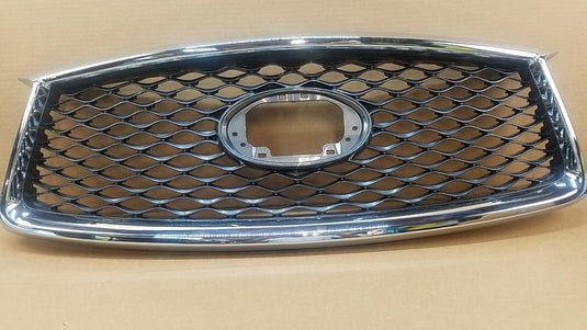 ⭐⭐FOR 2019 - 2023 INFINITI QX50 FRONT BUMPER UPPER GRILLE CHROME W/O EMBLEM ⭐⭐