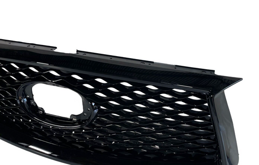 ⭐⭐ FOR 19-20 INFINITI QX50 FRONT BUMPER UPPER GRILLE GLOSS BLACK W/O EMBLEM ⭐⭐