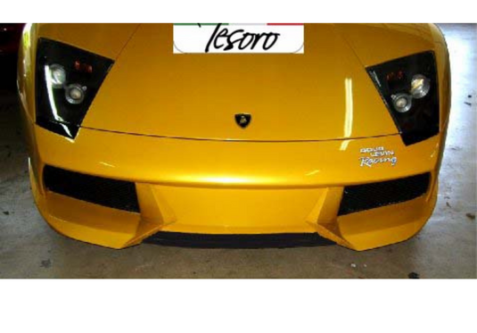 Front Bumper 3pc Spoiler Tesoro Style For Lamborghini Murcielago 2001-2006