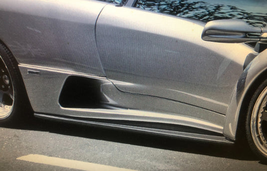Side Skirt Set GTR Style For Lamborghini Diablo 1990-2001