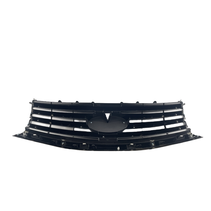 Load image into Gallery viewer, FOR 13-15 INFINITI JX35 QX60 FRONT BUMPER UPPER GRILLE GLOSS BLACK W/O PRE-CRASH
