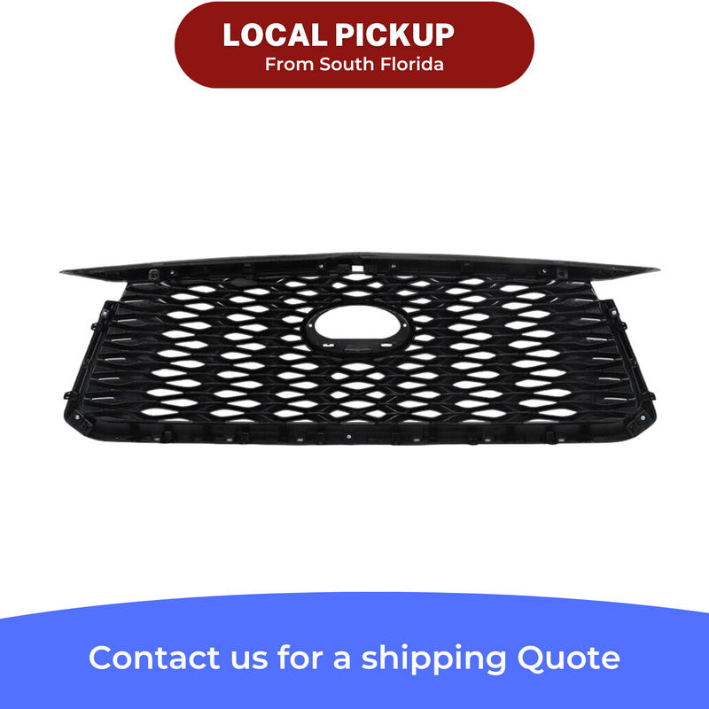 Load image into Gallery viewer, ⭐⭐ FOR 2022 - 2023 INFINITI QX60 FRONT BUMPER UPPER GRILLE GLOSS BLACK ⭐⭐
