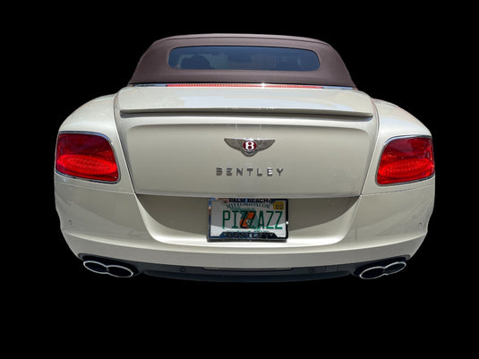 Trunk Lip Spoiler Linea Tesoro Style For Bentley Continental Convertible 2012-17