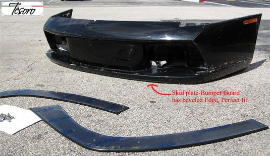 Front Bumper 2pc Guard Tesoro Style For Lamborghini Murcielago 2001-2006