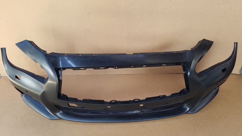 Load image into Gallery viewer, ⭐⭐ FOR 2014 - 2017 INFINITI Q50 FRONT BUMPER COVER W/O SPORT W/ SENSOR HOLES ⭐⭐
