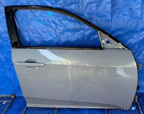 HONDA CIVIC HATCHBACK FRONT RIGHT DOOR ASSEMBLY GRAY NH877P 17-21 