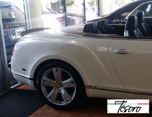 Taller Trunk Lip Spoiler Tesoro Style For Bentley Continental Convertible 12-17