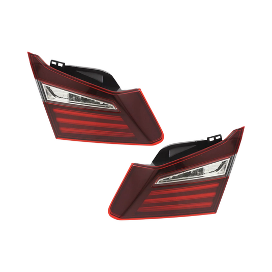 Rear Left & Right Side Inner Tail Light Lamp Lid Mount For Honda Accord 16 - 17
