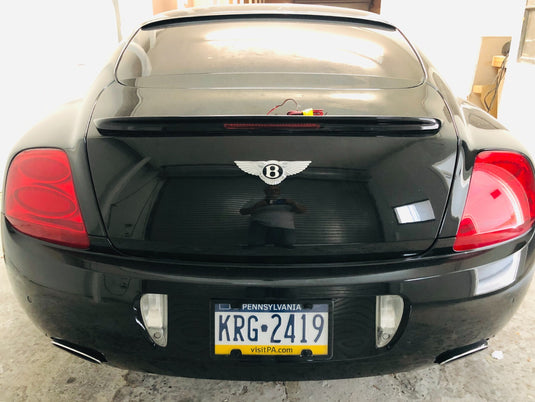 Trunk Lip Spoiler W/ Light Luxe-GT Style For Bentley Continental GT Coupe 05-11