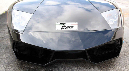 Front Bumper Cover W/ Aluminium Grills LT-v2 Style Lamborghini Murcielago 01-10