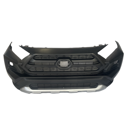 Front Bumper Cover Grille Assembly W/ Fog Light Lamp For Toyota Rav4 2019-2023