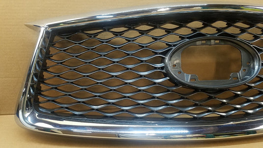 ⭐⭐FOR 2019 - 2023 INFINITI QX50 FRONT BUMPER UPPER GRILLE CHROME W/O EMBLEM ⭐⭐
