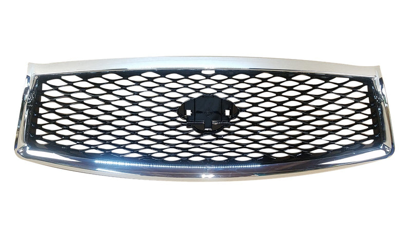 Load image into Gallery viewer, ⭐⭐ FOR 2014 - 2017 INFINITI Q50 FRONT BUMPER UPPER GRILLE W/O EMBLEM CHROME ⭐⭐
