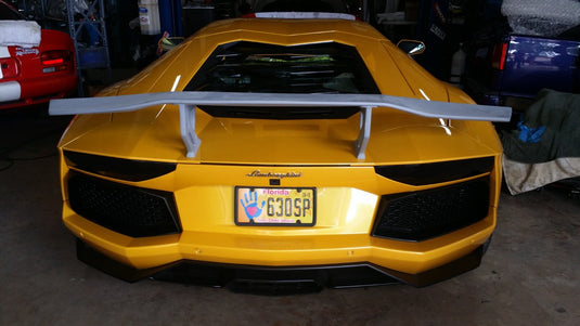 Rear Trunk Lid Wing Spoiler SV Style For Lamborghini Aventador 2012-2017