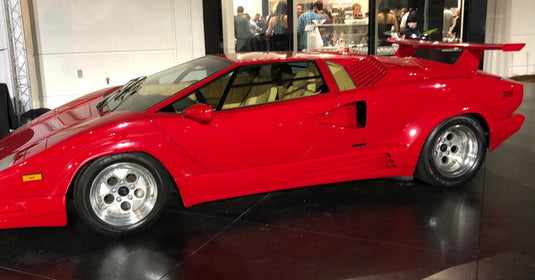 Lamborghini Countach Med Rear Wing Complete 9pc FRP Composite No Rust Made USA