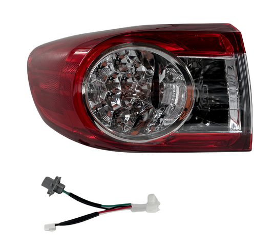 FOR 2011 - 2013 TOYOTA COROLLA REAR LEFT DRIVER SIDE OUTER TAIL LIGHT LAMP
