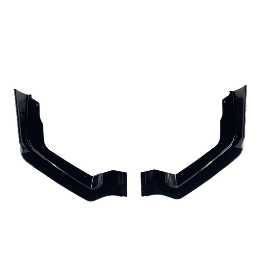⭐⭐ FOR 14-17 INFINITI Q50 SPORT FRONT BUMPER LIP SPOILER SPLITTER GLOSSY BLACK⭐⭐