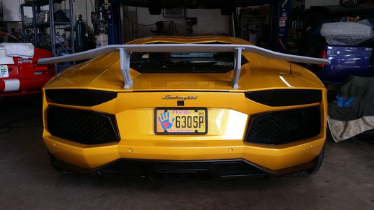 Rear Trunk Lid Wing Spoiler SV Style For Lamborghini Aventador 2012-2017