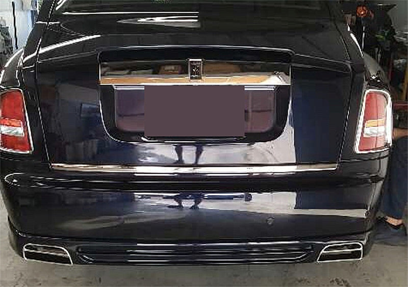 Load image into Gallery viewer, Rear Skirt W Custom Exhaust Tips Luxe-GT Style For Rolls Royce Phantom 2004-2017
