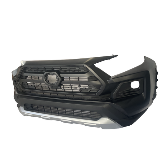Front Bumper Cover Grille Assembly W/ Fog Light Lamp For Toyota Rav4 2019-2023