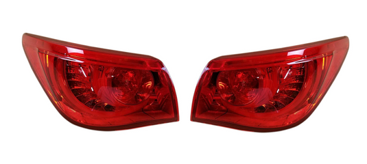 ⭐ FOR 2014-2017 INFINITI Q50 REAR LEFT & RIGHT SIDE OUTER TAIL LIGHT LAMP PAIR ⭐