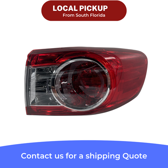 ⭐ FOR 2011-2013 TOYOTA COROLLA REAR RIGHT PASSENGER SIDE OUTER TAIL LIGHT LAMP ⭐