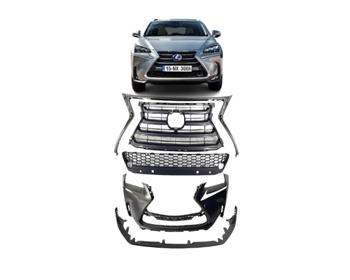 FOR 2015-2017 LEXUS NX200t NX300h FRONT BUMPER COVER W/GRILLE & MOLDING ASSEMBLY