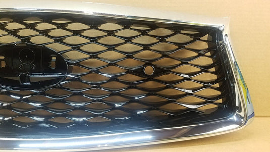 Bumper Upper Grille W/O Emblem W/ Pre Crash Front For Infiniti Q50 2018 - 2020