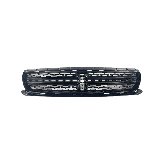 ⭐⭐ FOR 2015-2023 DODGE CHARGER FRONT BUMPER UPPER GRILL GRILLE GLOSSY BLACK ⭐⭐