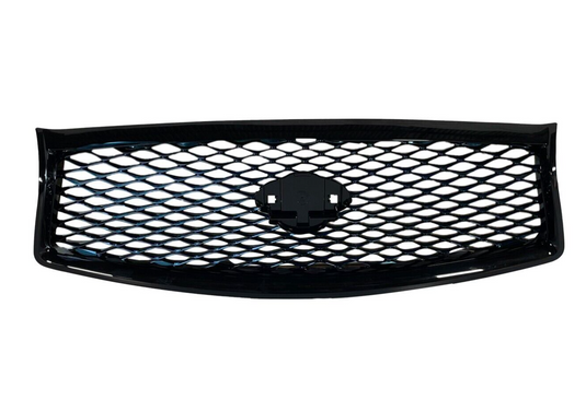 ⭐⭐FOR 14-17 INFINITI Q50 FRONT BUMPER UPPER GRILLE W/ CAMERA OPTION W/O EMBLEM⭐⭐