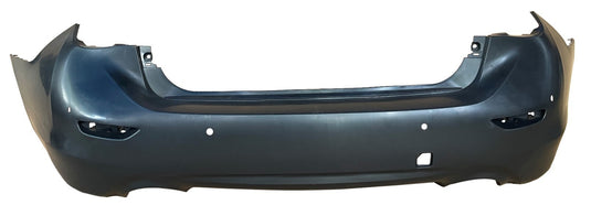 ⭐ FOR 2014-2017 INFINITI Q50 REAR BUMPER COVER PRIMED W/ PARKING SENSOR HOLES ⭐