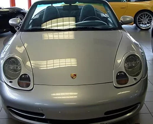 Load image into Gallery viewer, Headlight Cover W/ Washer TA Style For Porsche 996 Coupe 1999-2004 MADE IN USA
